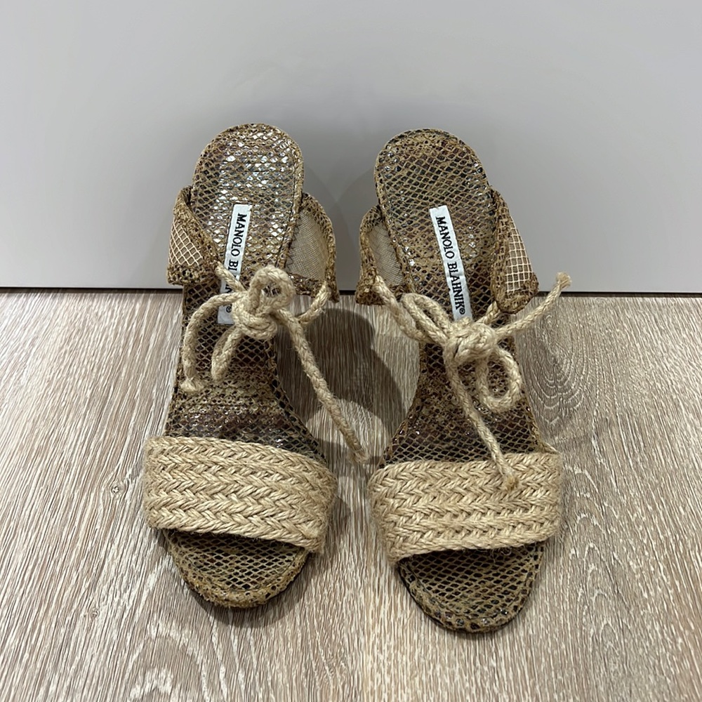 Manolo Blahnik Wedges